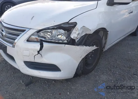 2013 Nissan Sentra Sv из США, поврежденный, VIN 3N1AB7AP6DL613559